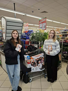Zbiórka żywności w Lidzbarku Warmińskim